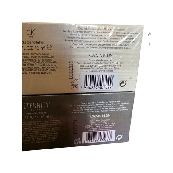Calvin Klein delux travel fragrance sets - Picture 3 of 3